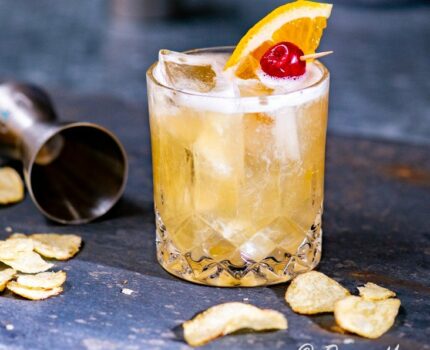 Popularny drink Whisky Sour