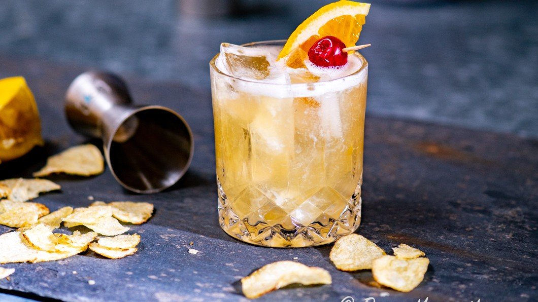 Popularny drink Whisky Sour